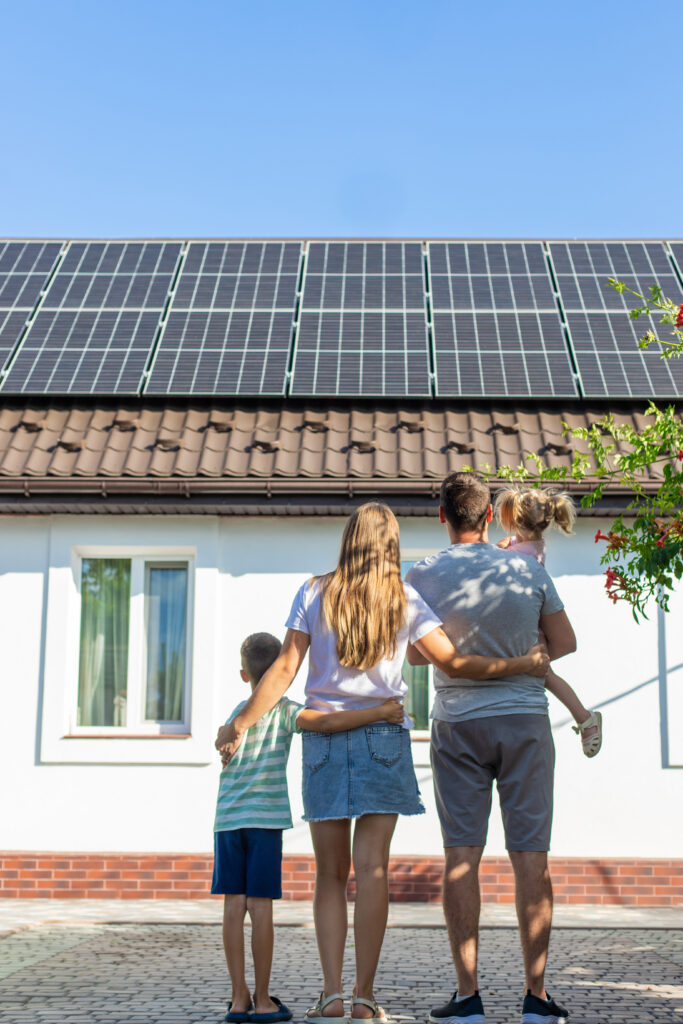 Impianto fotovoltaico su tetto